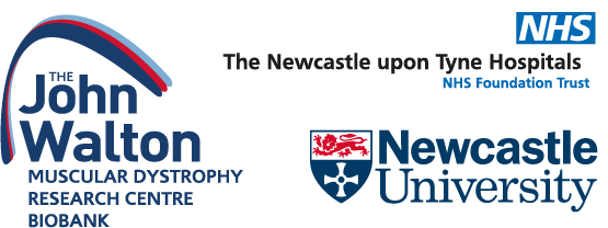 JWMDRC, NHS & Newcastle University logos
